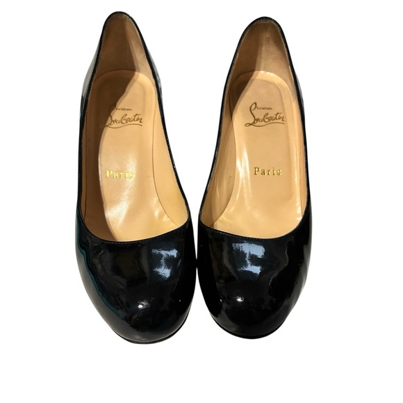 Christian Louboutin Shoes - Christian Louboutin Black Patent Red Sole Pumps – EU 36 / US 6 – Pre-Owned